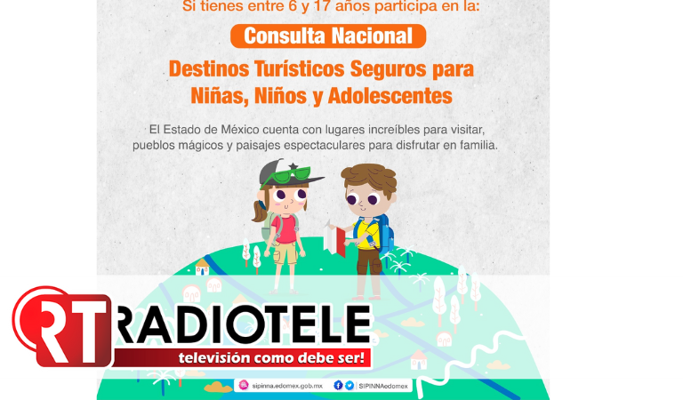 DIF Michoacán invita a participar a niña y niños en consulta de destinos turísticos