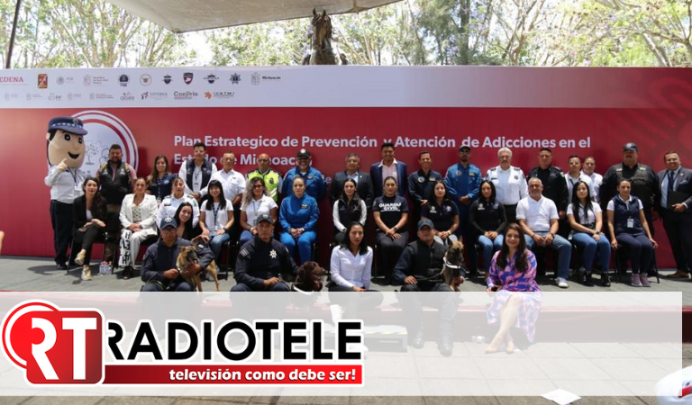 En coordinación con la Federación, va Gobierno de Michoacán contra las adicciones