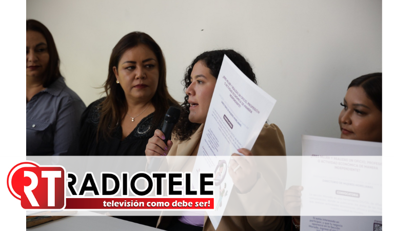 Gobierno de Morelia presenta proyectos de emprendimiento para mujeres