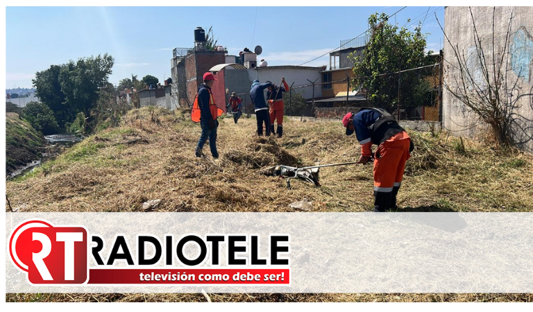 Gobierno de Morelia y vecinos realizan jornada de limpieza en Torremolinos