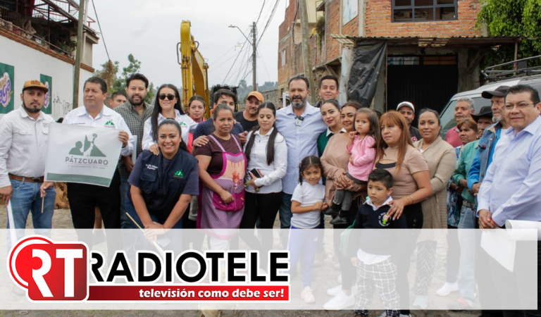 Mantenemos el mejoramiento de la infraestructura urbana en las colonias de nuestro municipio Pátzcuaro