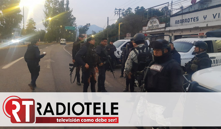 Mantiene la Policía Municipal de Pátzcuaro operativo coordinado