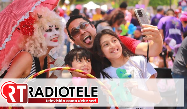 Más de 40 mil morelianos asistieron al Festival del Día de la Niñez, en el Centro Histórico