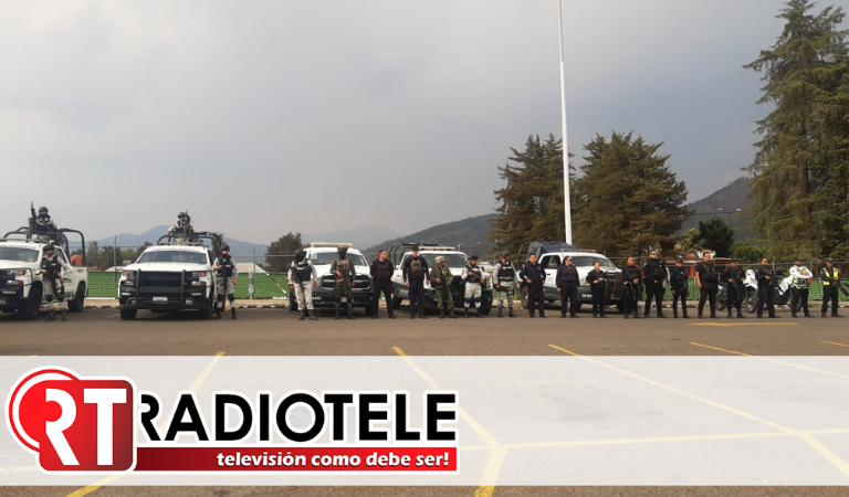 Policía Municipal de Pátzcuaro encabeza operativo conjunto en colonias de la ciudad