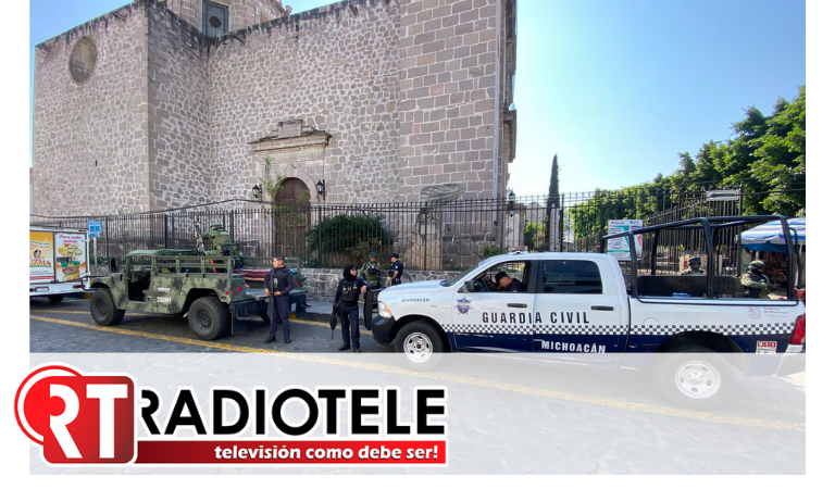 SSP y Sedena continúan dispositivo de seguridad en Cuitzeo