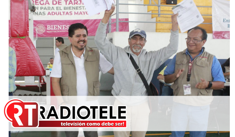 Entrega Delegación Bienestar Michoacán tarjetas a adultos mayores incorporados en enero-febrero