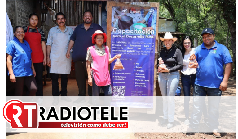 Gobierno de Morelia lleva capacitaciones gratuitas a las tenencias para el desarrollo rural
