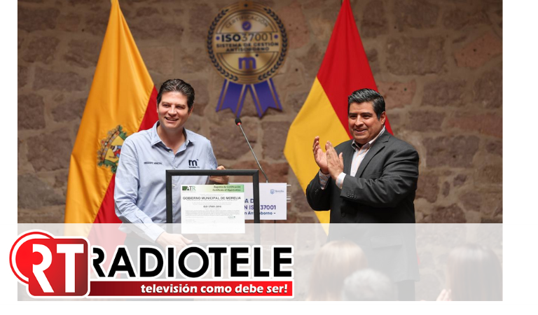 Recibe Alfonso Martínez certificación internacional en Sistema de Gestión Anti soborno