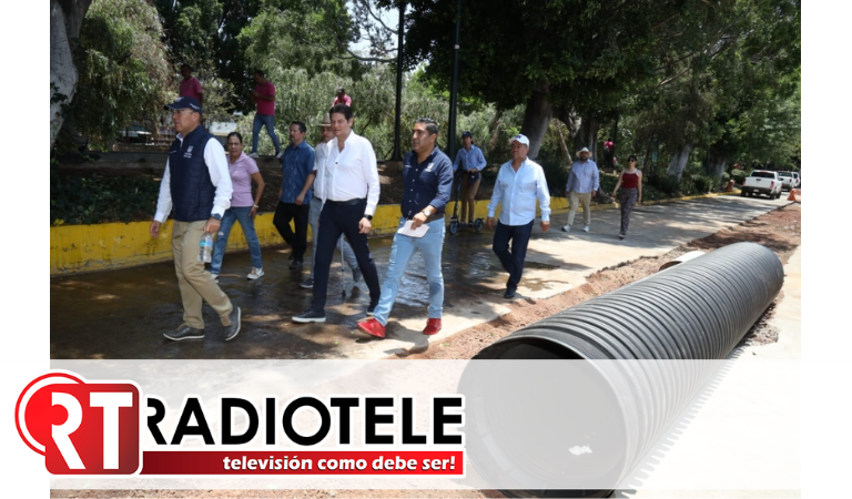 Supervisa Alfonso Martínez obra de saneamiento del Río Chiquito