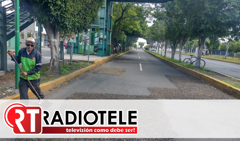 Con permanente jornada de bacheo, Gobierno Municipal brinda mayor seguridad vial en Morelia