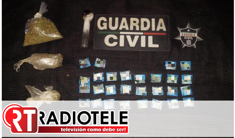 Tras patrullajes, Guardia Civil detiene a cinco personas y asegura 79 dosis de droga