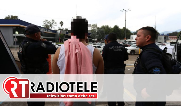 Guardias Civiles Ciclistas rescatan a víctima de secuestro virtual, en Morelia
