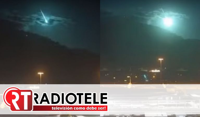 Meteorito cae en Turquía e ilumina el cielo