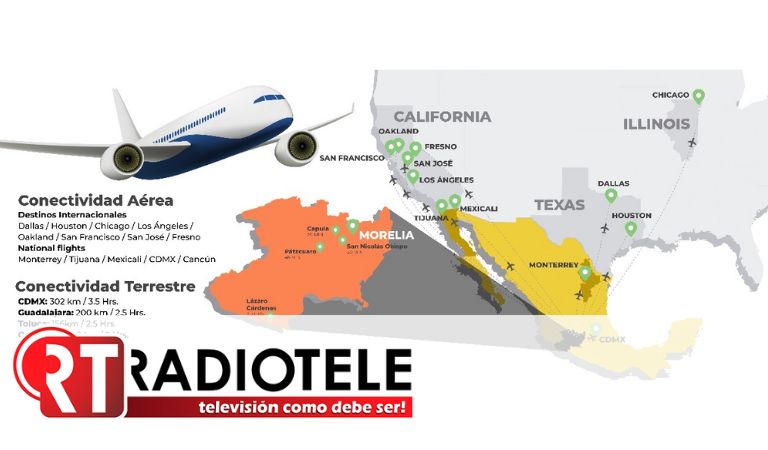 Recuperación de la categoría 1 en aviación comercial, beneficiará a Morelia