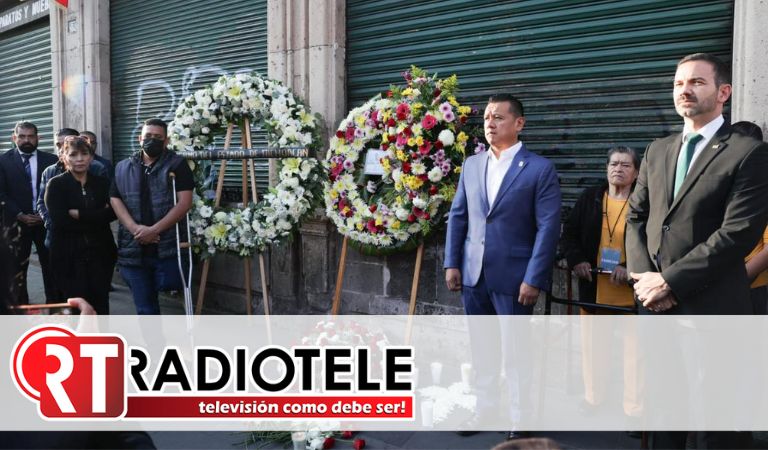 Rinde Gobierno de Michoacán homenaje a víctimas del 15-S