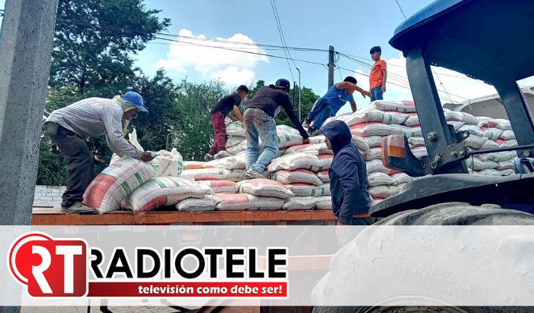 Se benefician campesinos de Guándaro con apoyos de fertilizante