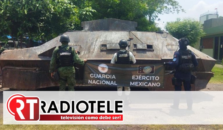 Tras acción operativa en Buenavista, SSP, Sedena y GN aseguran vehículo tipo “Monstruo”