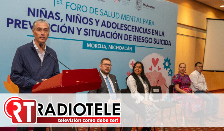 DIF Michoacán atiende salud mental de menores para prevenir riesgos