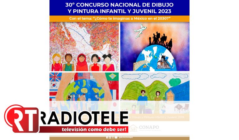Invita Segob a participar en el 30 Concurso Nacional de Dibujo y Pintura Infantil y Juvenil 2023