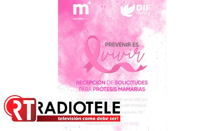 DIF Morelia abre la recepción de solicitudes de prótesis mamarias gratuitas