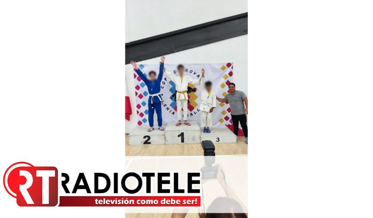 Niños michoacanos ganan 3 medallas más en el Campeonato Nacional de Judo