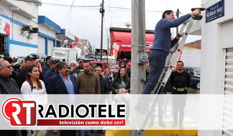 Alfonso Martínez supera en un 200% meta de intervención de calles en el Mercado de Abastos