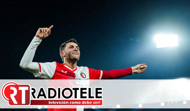 Eredivisie nombra a Santiago Giménez como el mejor jugador del 2023