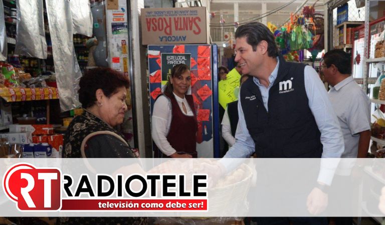 Alfonso Martínez, atiende necesidades del mercado Vasco de Quiroga