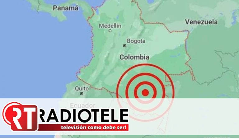 Sismo magnitud 5.6 sacude el suroeste y centro de Colombia
