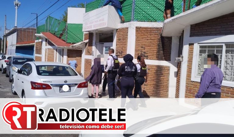 Asegura Policía Morelia a dos menores que escaparon hoy de casa hogar