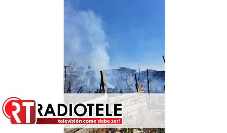 Atiende Coordinación Municipal de Protección Civil y Bomberos de Morelia incendio en viviendas