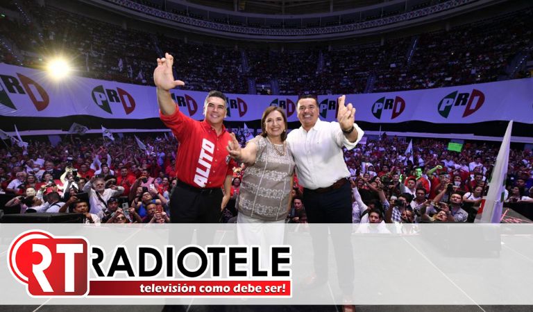 Entrega PRI Constancia De Candidatura A La Presidencia De La República A Xóchitl Gálvez