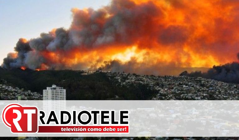Fuego en Chile deja al menos 112 fallecidos