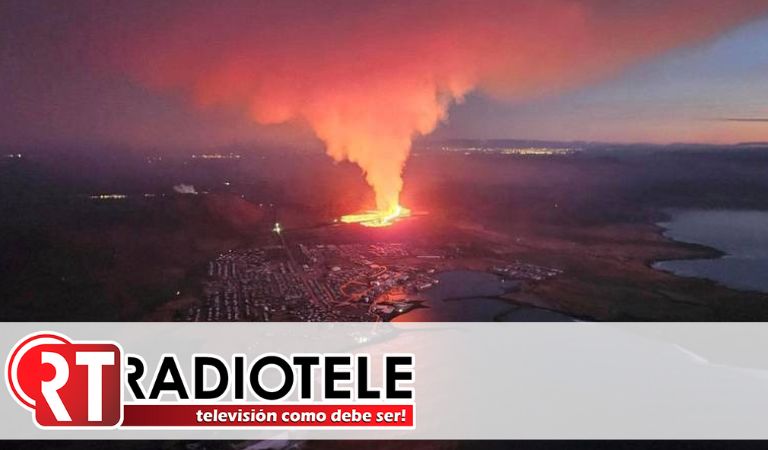 Se produce una nueva erupción de lava en la península de Reykjanes, en Islandia