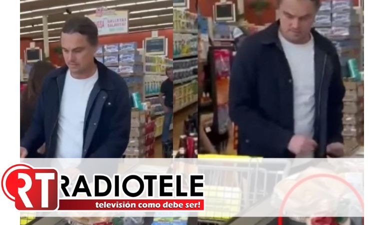 Leonardo DiCaprio es captado ‘comprando’ tortillas en una tienda mexicana