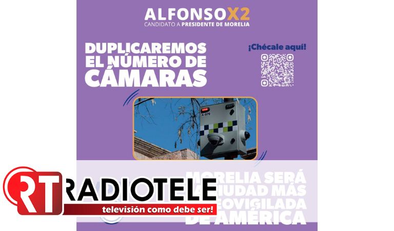 Morelia será la ciudad más videovigilada de América