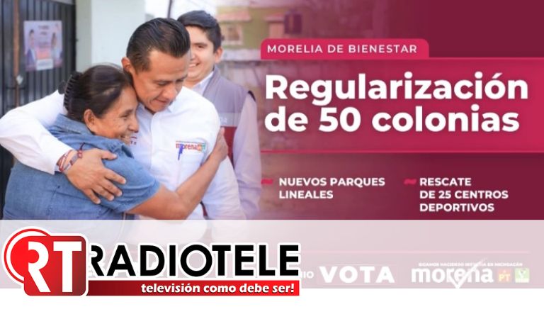 Ofrece Torres Piña regularizar 50 colonias en Morelia y dar certeza patrimonial a familias