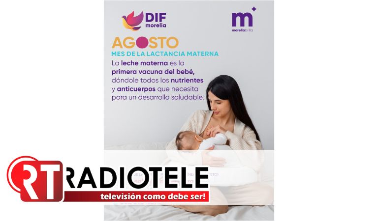 DIF Morelia promueve la lactancia materna con consultas prenatales gratuitas en línea