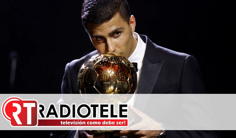 El español Rodri ganó el Balón de Oro al mejor futbolista del mundo