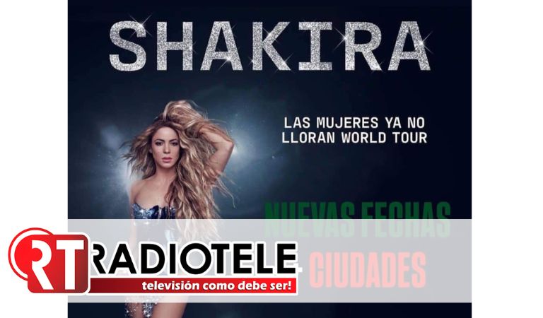 Shakira factura y abre segunda fecha para su tour en la CDMX