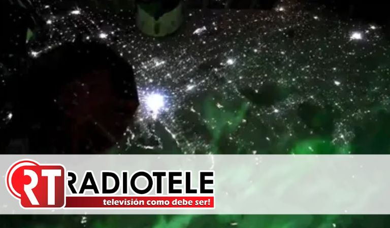 Astronauta graba una aurora “intensamente verde” desde la Estación Espacial Internacional