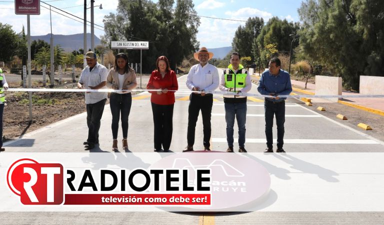 Con rehabilitación de acceso a Copándaro se fortalece turismo y sector económico: Bedolla