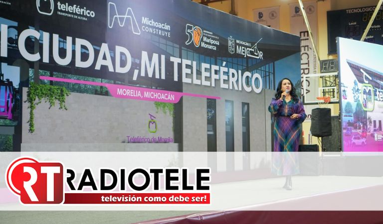 Gladyz Butanda presenta a estudiantes del Tec de Morelia la obra del teleférico