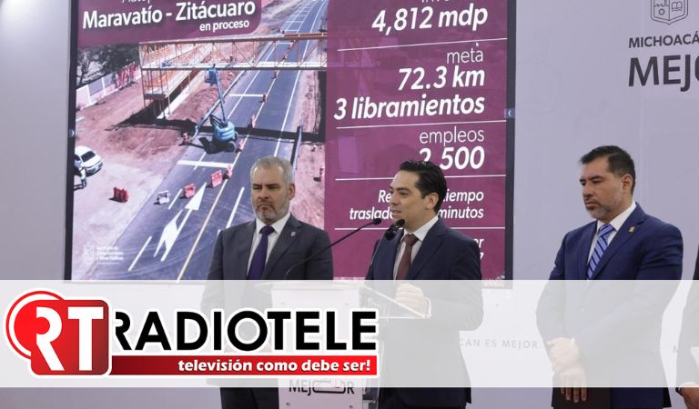 Gobierno de Sheinbaum destina más de 23 mil mdp en infraestructura carretera para Michoacán: Bedolla