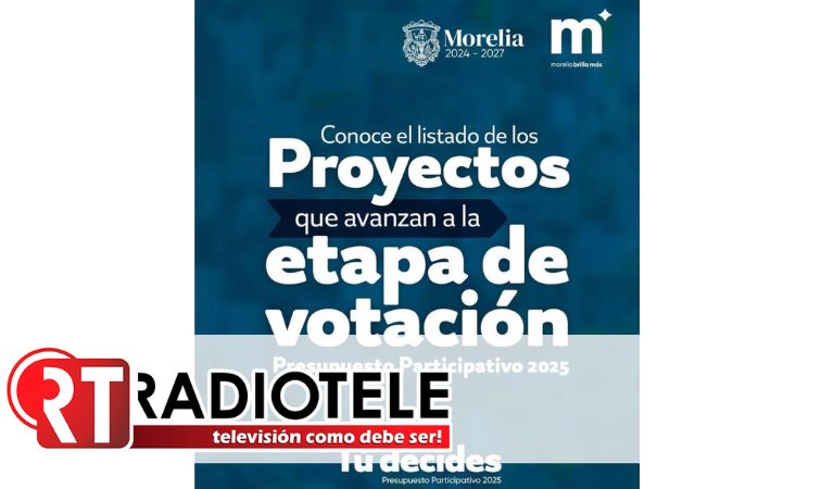 Gobierno de Morelia presenta proyectos aprobados del Presupuesto Participativo 2025