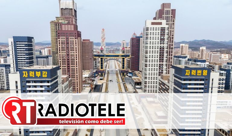 Corea del Norte inaugura un nuevo distrito residencial de 10.000 viviendas