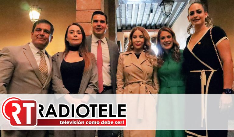 Colegio de Notarios de Michoacán, pilar fundamental del Estado de Derecho: Belinda Hurtado, tras entrega de condecoración