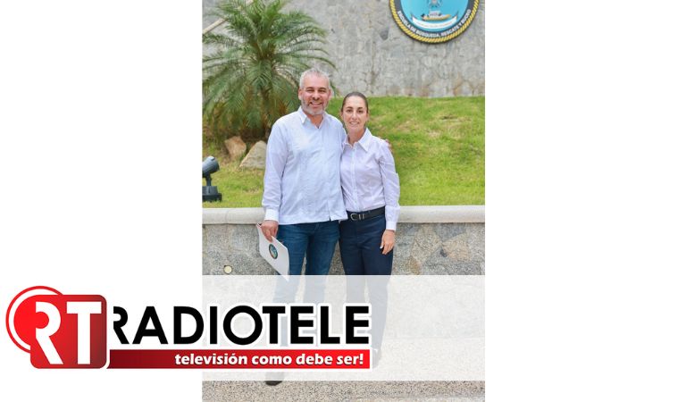 Reconoce Sheinbaum a Bedolla por construcción de teleféricos en Michoacán