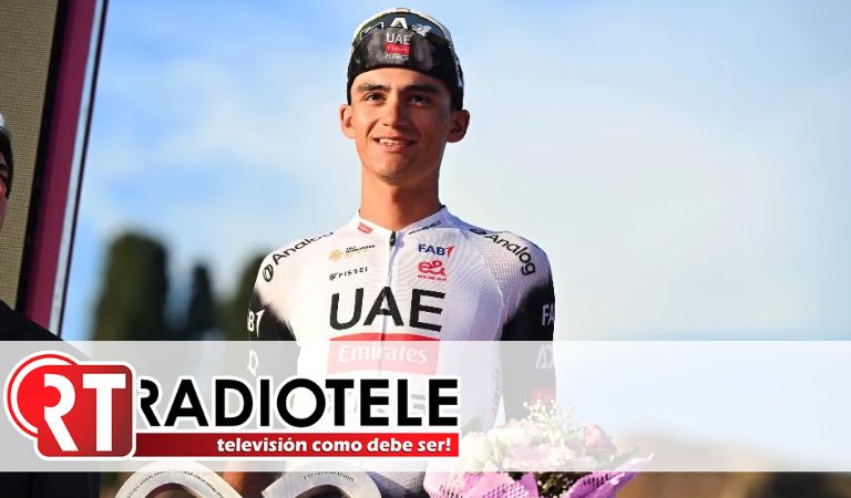 Isaac del Toro gana la carrera del Cycling Stars Criterium un día después de finalizar el Giro de Italia