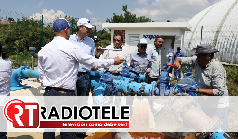 Gobierno de Alfonso Martínez garantiza abasto de agua en Villa Magna con nueva línea de conducción